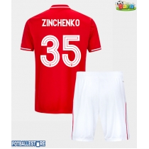 Nottingham Forest Oleksandr Zinchenko #35 Hjemmedraktsett Barn 2025-26 Kortermet (+ Korte bukser)